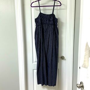 A New Day Navy Striped Maxi Dress